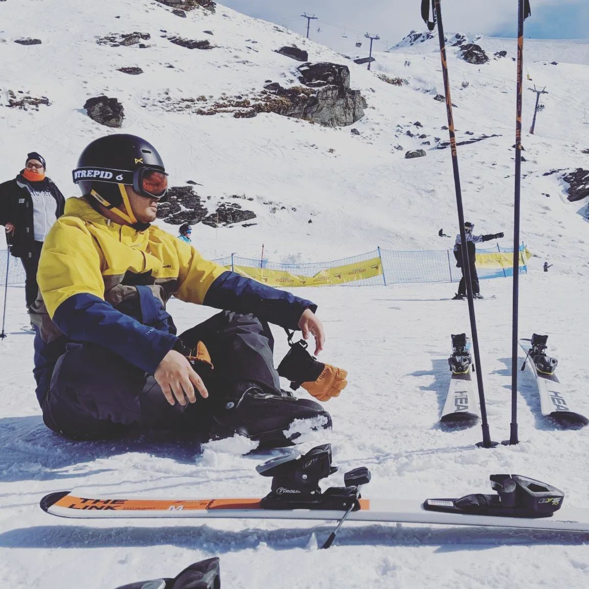 Picture of Me getting my ass wiped by kids at the Remarkables
