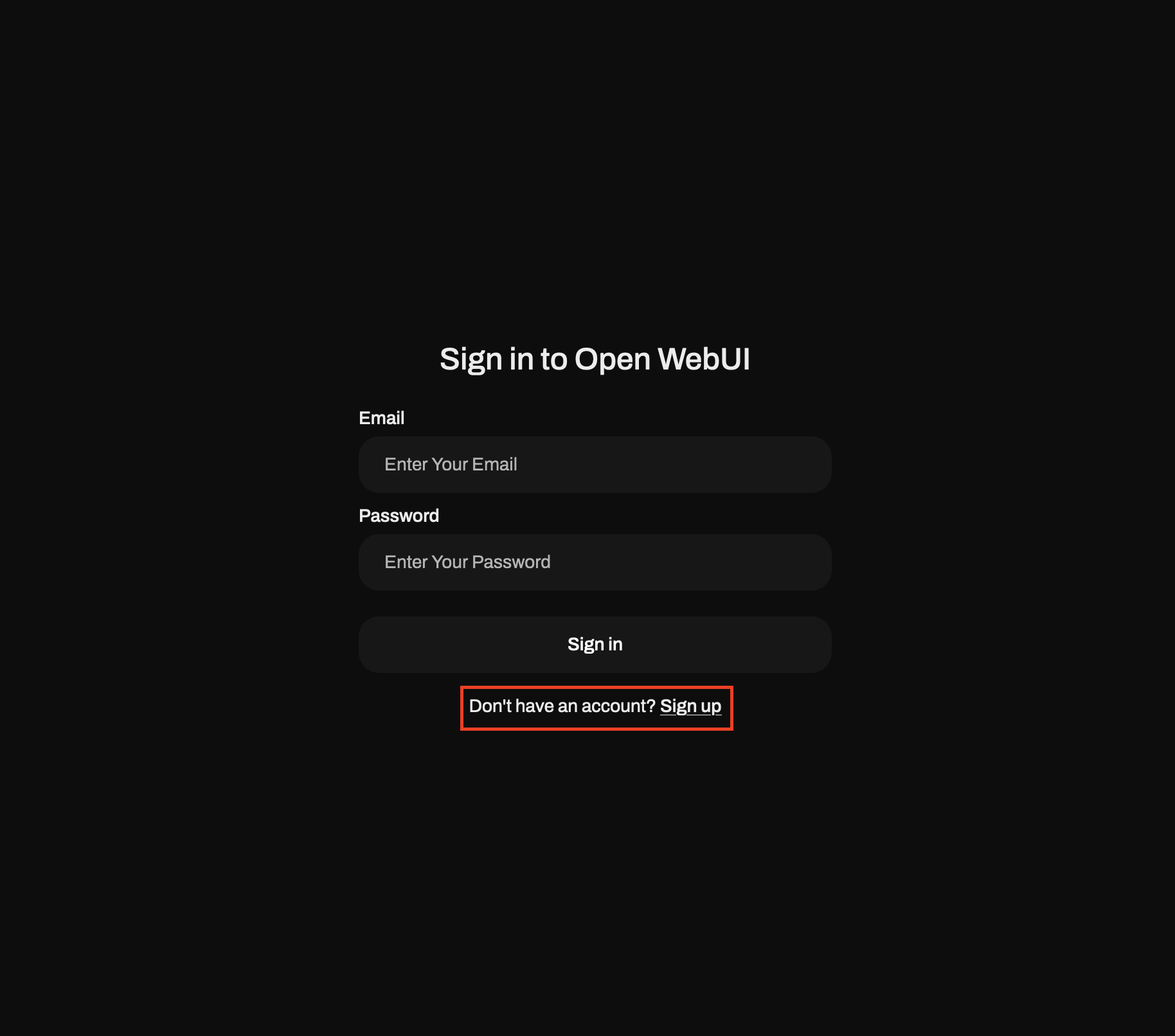 Sign-up